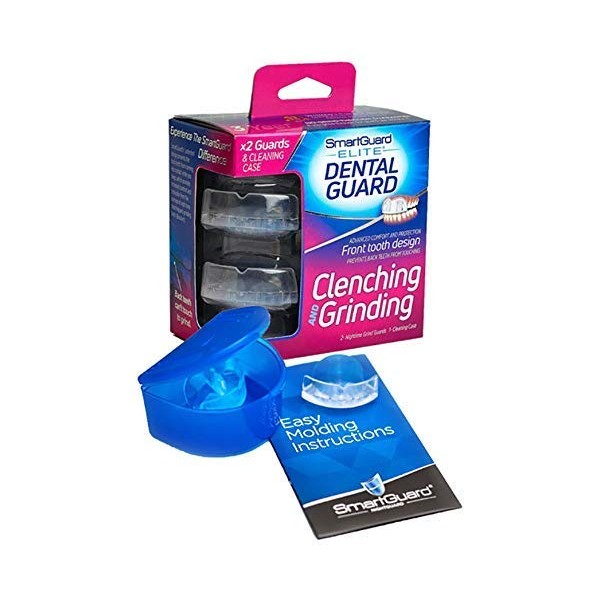 SMARTGUARD ELITE (2 Guards 1 Travel case) Front tooth Custom