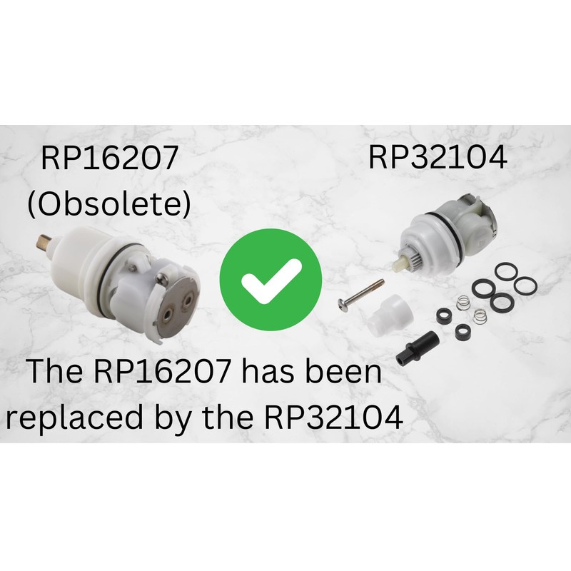 T & T Hardware Replacement Cartridge Compatible with RP32104