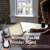 Handmade Animal Glasses Holder Stand Penguin and Sloth Eyeglass Stands,