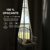 Cortinas Blackout, 2 Paneles Cortinas con Aislamiento Térmico para Estar/Recámara