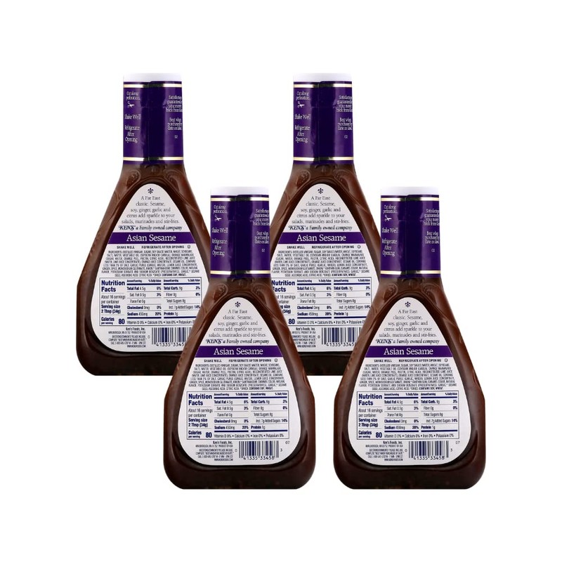 Ken's Steak House Dressing Asian Sesame (16 fl oz (Pack