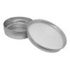 Meliars Frasco Pomadera Aluminio Metal 100 Grs ( 12 Piezas)