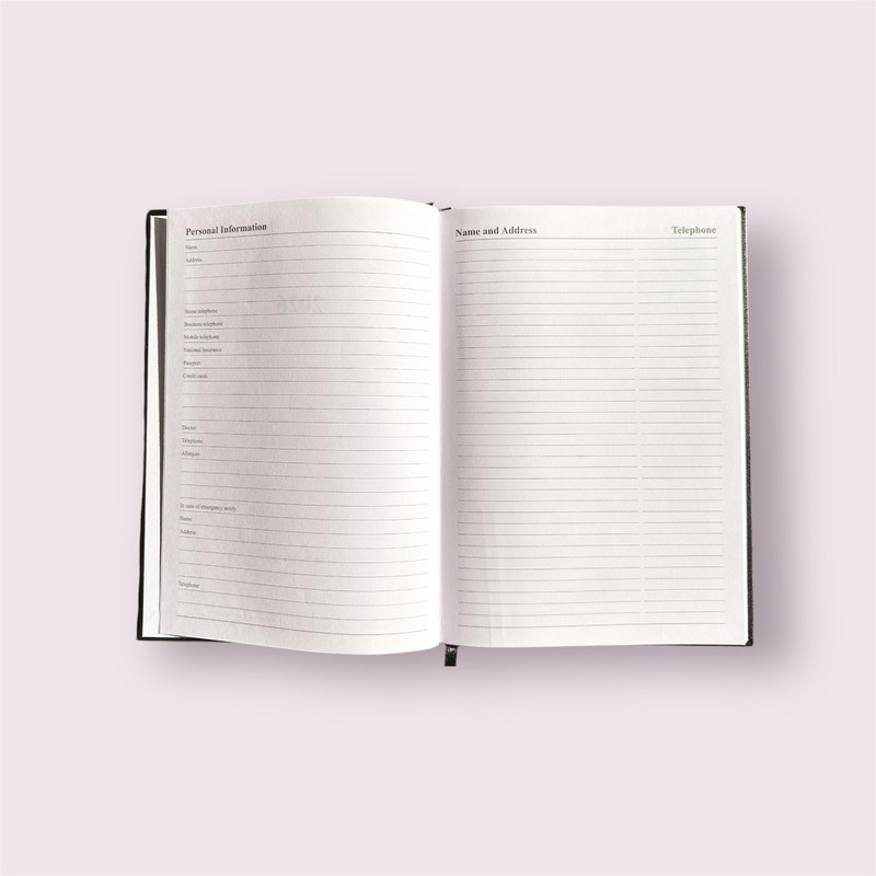 2026 A5 Premium Week To View Diary Hardback Cover Appointment