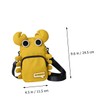SHOWERORO Cute Crab Crossbody Bag Stylish Square Cellphone Purse for
