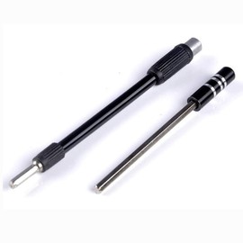 Mayata 1 set of 4mm Flexible Bendable Extended Extension Magnetic Shaft Screwdriver Bit Holder 4mm Hex Drive Drill Bit Universal Extension Rod