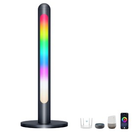 LAMPAOUS Smart LED Light Bars, Work with Alexa and Google Assistant, RGBCW WiFi TV Backlights with Scene and Music Modes for Gaming, Pictures, PC, Room Decoration