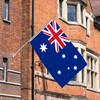 AUPOINT Australian Flag Aussie Flag Large 90x150cm Australia Day OZ