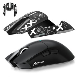 ATTACK SHARK X11 Non-Slip Grip Tape, Professional Mouse Upgrade Kit, Sweat Resistant, Cut to Size, Easy to Use, Mouse Grip Tape Only, Mouse Not Included