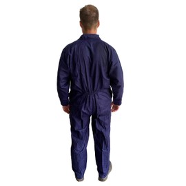 Turners Mens Work Overalls Boilersuit Navy - Warehouse Garages Students workerwear Suit, 3X-Large