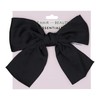 Oz Essentials Hair Bow Clip - Black