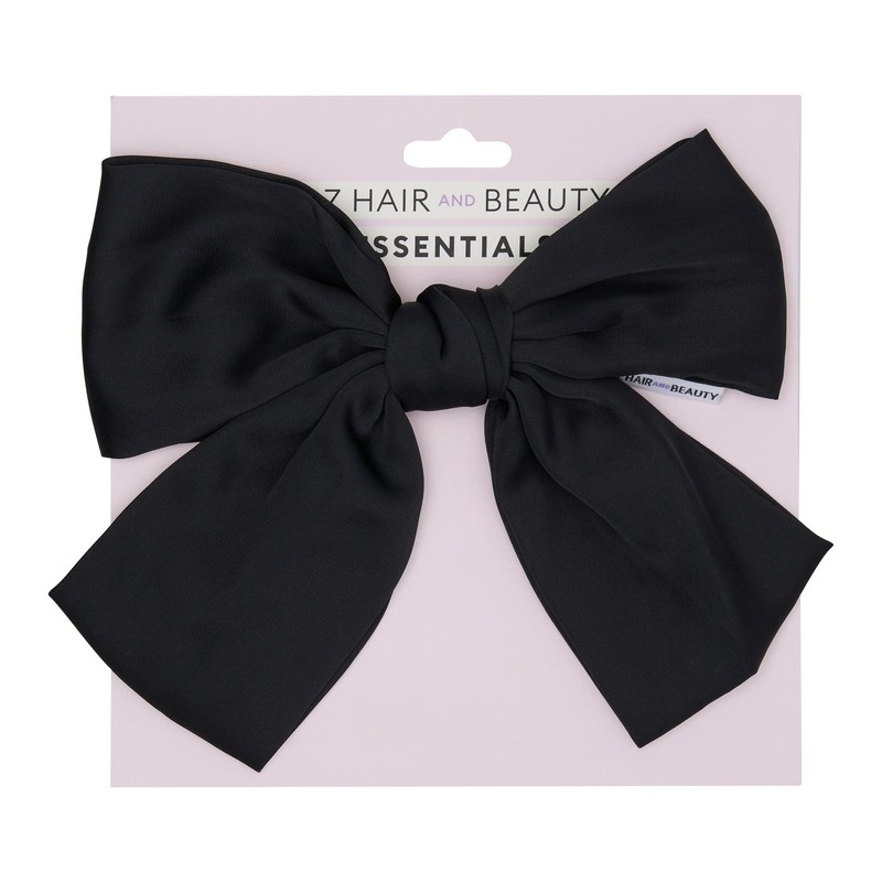 Oz Essentials Hair Bow Clip - Black