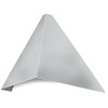 Eaves Aluminium Groove Hook Roof Gutter Sheet 0.8 mm