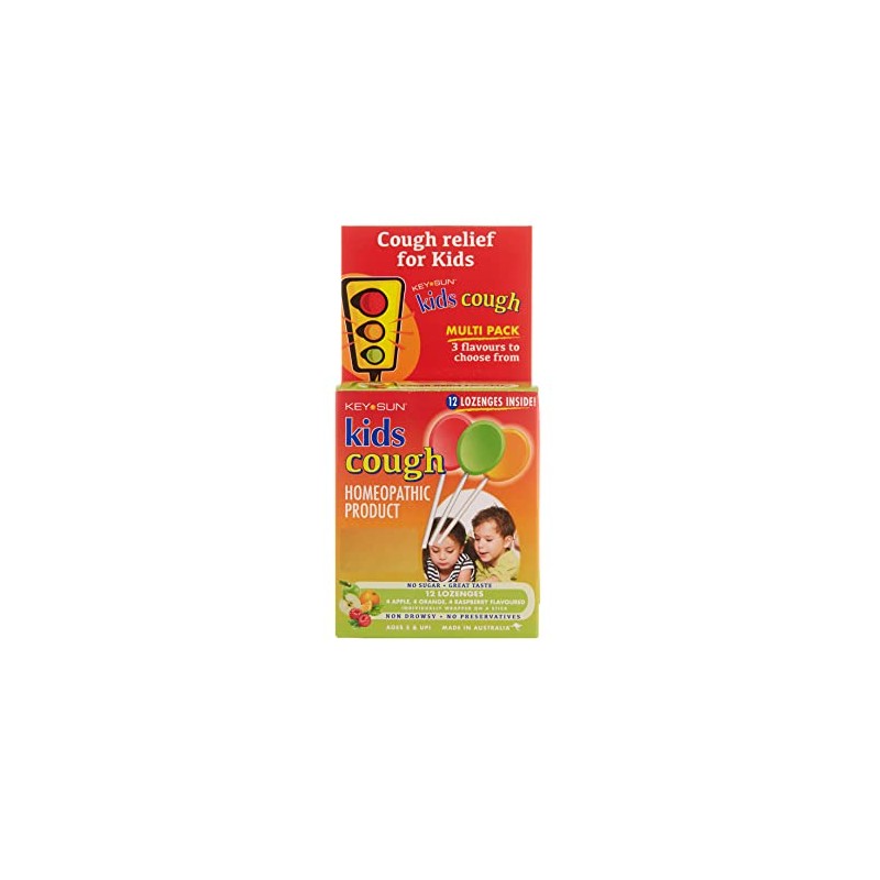 All Natural Kids Cough Multipack, Apple, Orange, Raspberry 0.08 grams