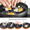Egg Ring Non Stick 5 pieces, Stainless Steel The Diameter