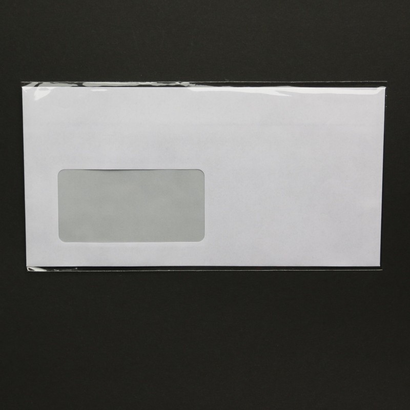 Pack of 50 DL Card SelfSeal Envelopes Cases Transparent 116