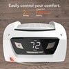 Vornado AVH10 (2025) Space Heater for Home, Fan Only Option,