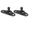 X AUTOHAUX 2pcs 10mm Auto Ball Studs Mounting Brackets for