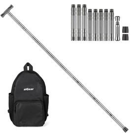 aiGear Tactical Walking Stick Outdoor Hiking Stick Trekking Poles for Outdoor Adventures, Trekking, Survival Hiking