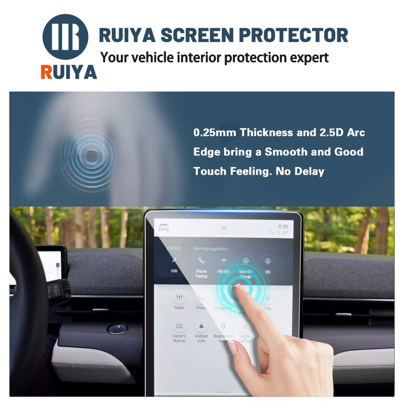 F150 Lightning Screen Protector for Ford F150 Lightning Pro/XLT/Flash/Platinum/Lariat 15.5-inch