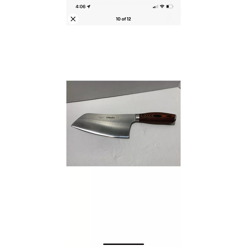 Mueller 7" Vegetable Cleaver Knife. Model WD-77