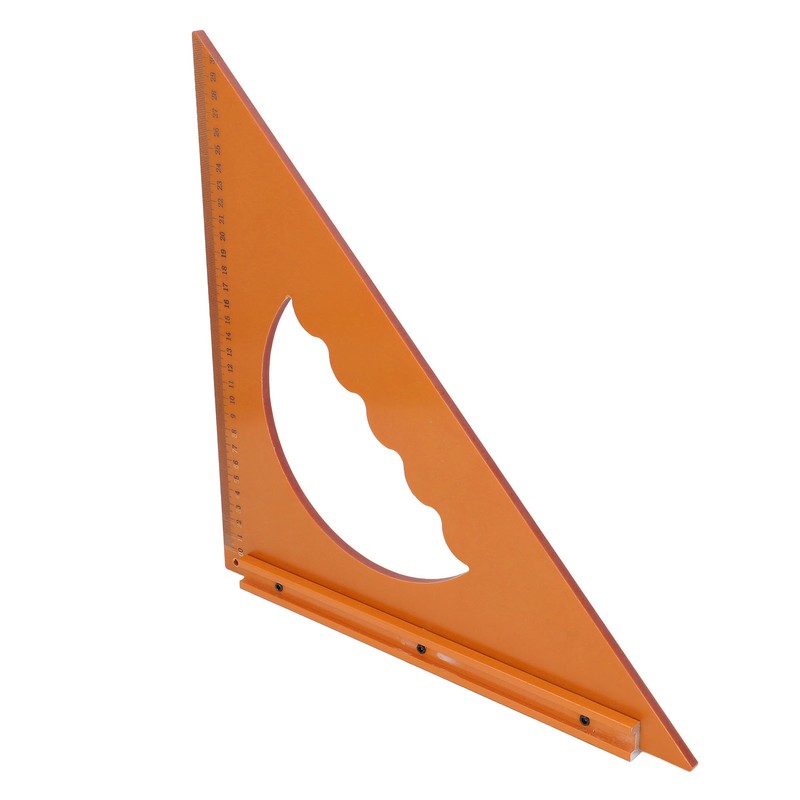 31 X 31cm Woodworking Triangle Ruler High Accuracy 90° Right