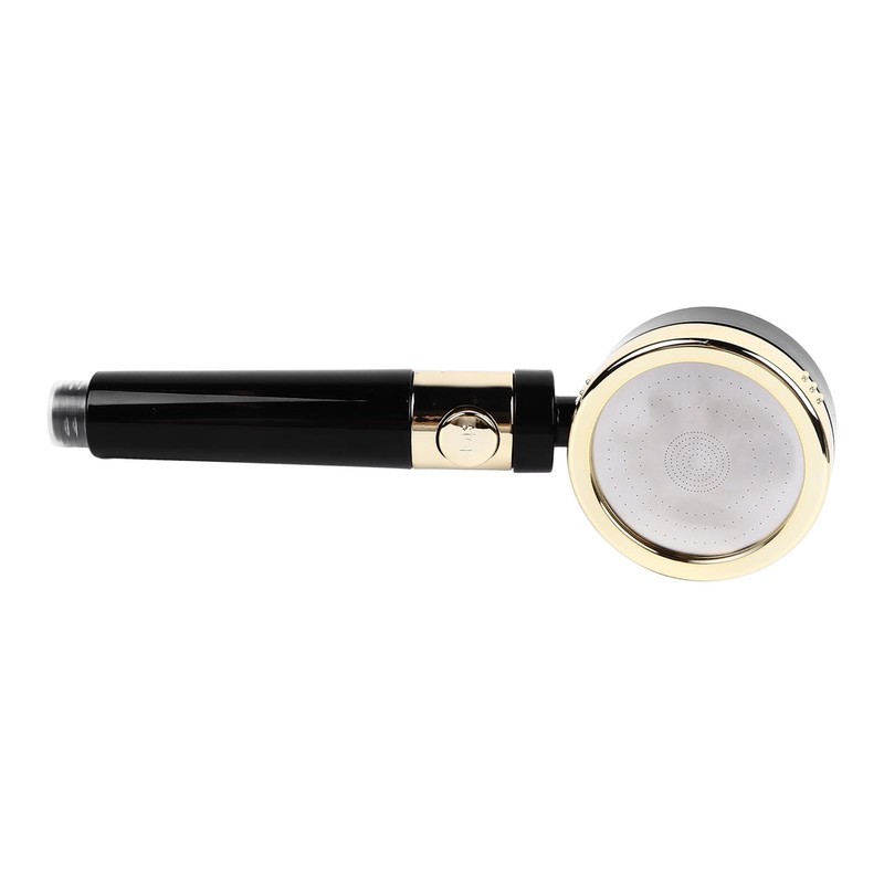 Handheld Shower Head with Water Stop Button 3 Levels Adjustable