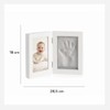 Jané Marco Baby Handprint and Footprint with Photo, Modelling Clay