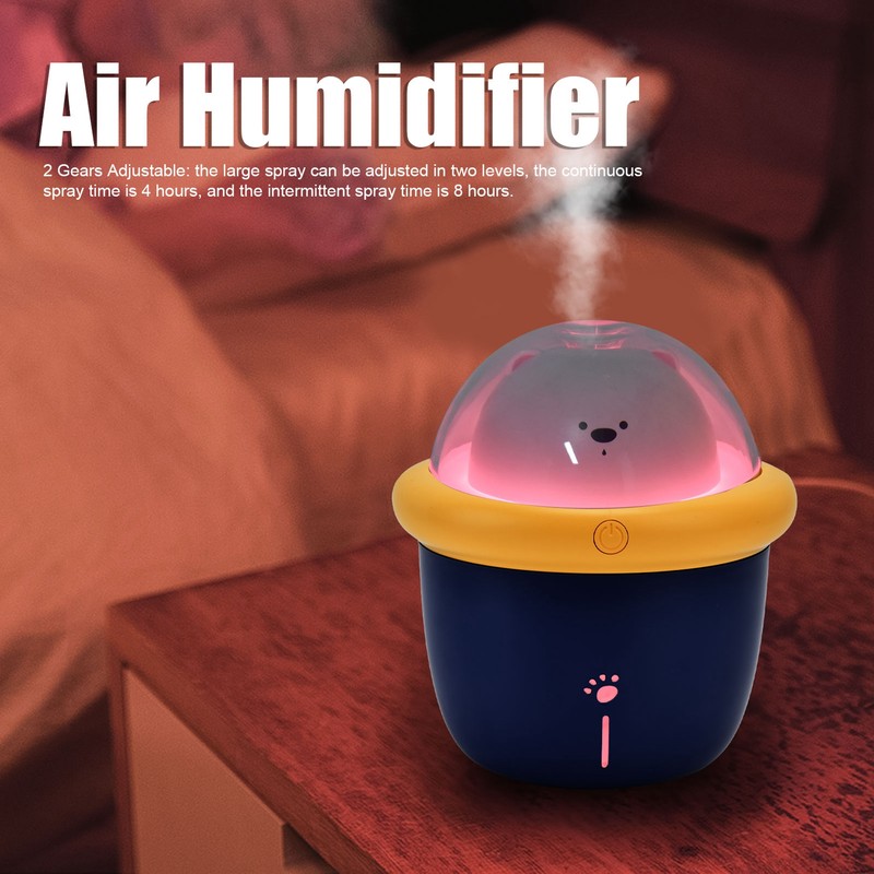 200ml Cute Pet Design Air Humidifier Smart Timing Desktop Humidifier