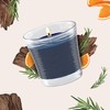 Glade 1-Wick Scented Candle Jar, Smooth Bourbon & Oak, Air