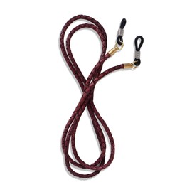 TRISKY Genuine Leather Eyeglasses Strap, Leather Eye Glass Chains Women, Glasses Lanyard For Men, Women Sunglasses Strap (Brown Distressed)