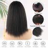 LEOSA Ponytail Extension 14 inch Drawstring Ponytails for Black Women