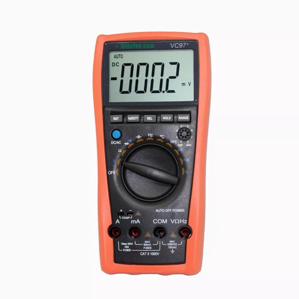 AideTek VC97+ 3999B LCD Auto range multimeter Capacitance Resistance diode