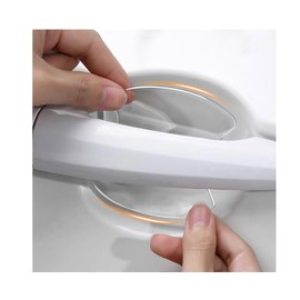 Clear Door Handle Protector for Daihatsu Move Canvas LA850S / LA860S Taft LA900S / LA910S Style Atley Wagon S321G / S331G Car Door Bowl Film Anti Scratch Car Door Knob 8 Pack