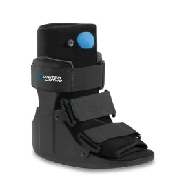 United 유나이티드 오르토 쇼트 에어 캠 워커 프랙탈 부츠 스몰 블랙 United Ortho Short Air Cam Walker Fracture Boots Small Black [Black]
