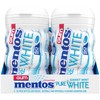 Mentos Pure White Sugar-Free Chewing Gum with Xylitol, Sweet Mint,