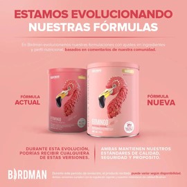Birdman Fitmingo Proteína en Polvo Vegana  con Inositol, Ácido Hialurónico y Vitaminas  Sin Lactosa  Vainilla  510g