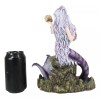 Large Sirens of The Seas Necromancer Gothic Mermaid Holding A