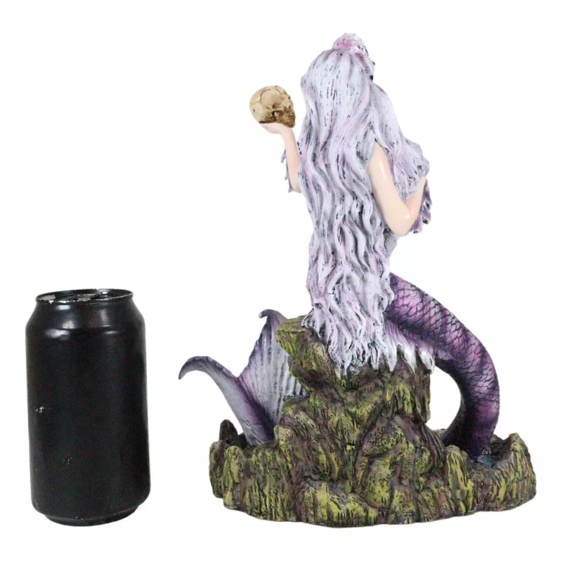 Large Sirens of The Seas Necromancer Gothic Mermaid Holding A