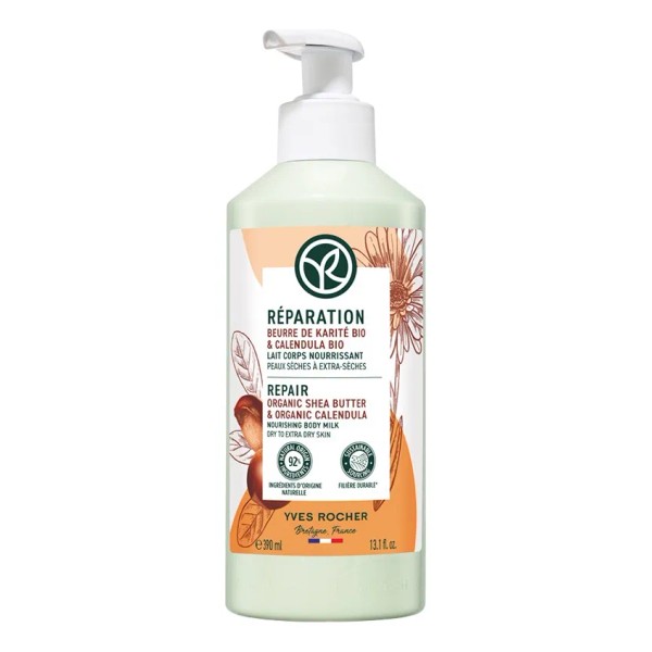 Yves Rocher Leche Corporal Reparadora Y Nutritiva Para Piel Seca