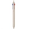 Mitsubishi Pencil SXE350705.37 Jetstream 0.5 Greige Easy to Write 3 Color Ballpoint Pen