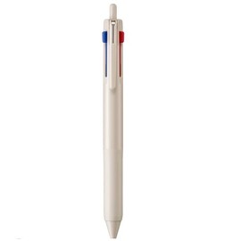 Mitsubishi Pencil SXE350705.37 Jetstream 0.5 Greige Easy to Write 3 Color Ballpoint Pen