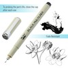 Mr. Pen- Drawing Pens for Artists, 8 Pack, Black Multiliner,