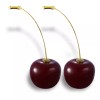 Dtup Aretes Largos Cereza Divinos Elegantes Originales Kawaii