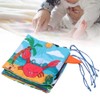Infant Crib Cloth Book Cute Animal Learning Rattle Distorting Mirror