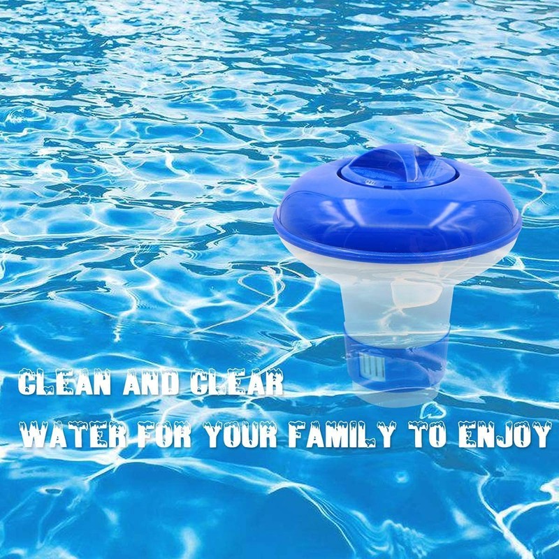 Floating Chlorine Tablets Dispenser for Swimming Pool or Spa Chemical