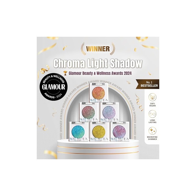 Moira Sombra Chroma Light Shadow (011, Golden Topaz)