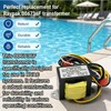 006736F Transformer Kit Compatible with Raypak 006736F Pool Heater Transformer(120/240V),