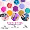 TEEROVA Nail Art Kit, 42 Acrylic Powder Liquid Brush Glitter