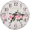vidaXL Vintage Kitchen Wall Clock Flower 30cm Home Office Living