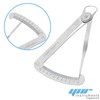 YNR IWANSON Dental Caliper,Calipers Measuring Stainless Steel Wax Calipers Crown